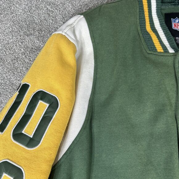GREEN BAY PACKERS Vtg 1997 Letterman Varsity  Jacket Size XXL Super Bowl XXXI - Picture 5 of 16